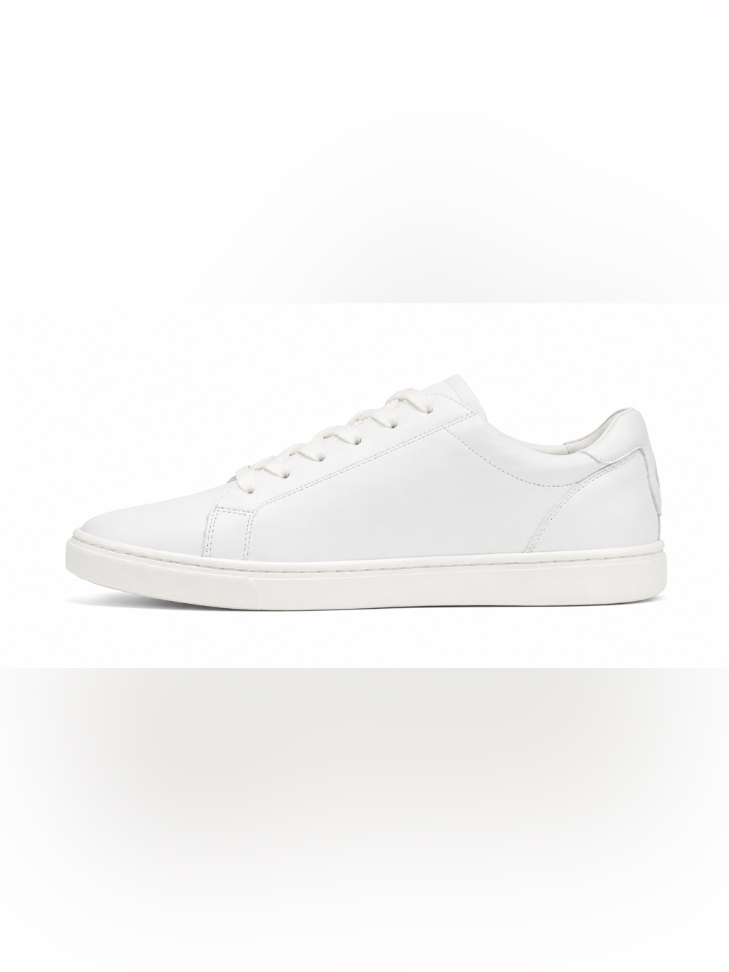 Olukai Pehuea Li ‘Ili Leather Sneakers Bright White 8 Brand New — image 4 of 8